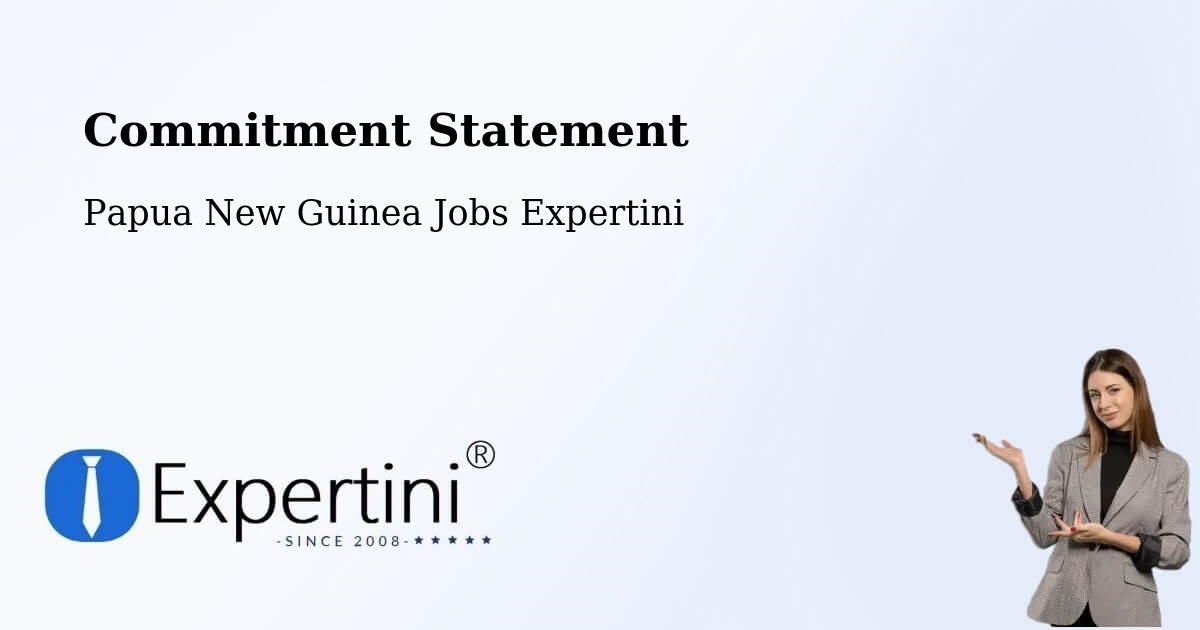 Corporate Commitment – Goroka - Papua New Guinea Jobs Expertini