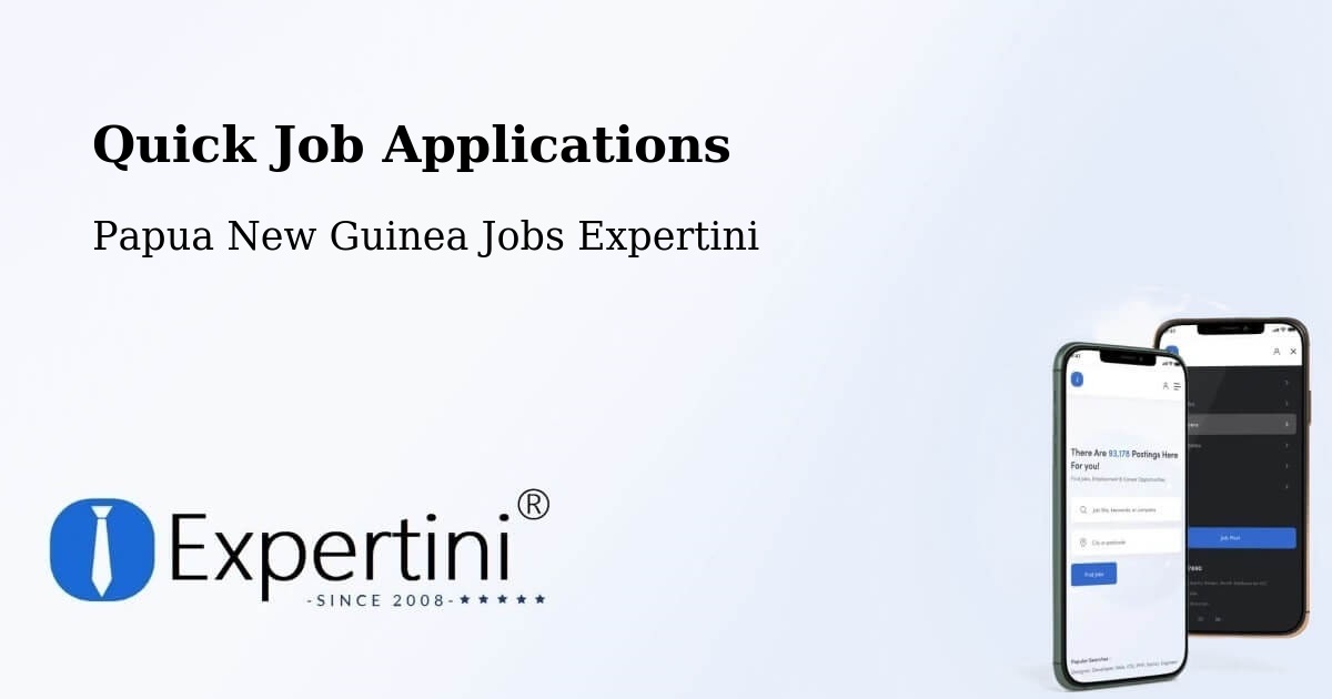 Quick Apply Feature – Goroka - Papua New Guinea Jobs Expertini