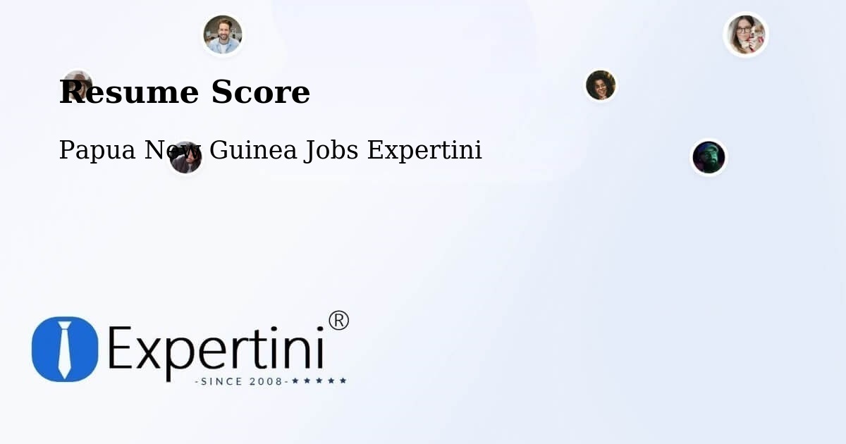 Resume Score & Job Description Match Tool – Goroka - Papua New Guinea Jobs Expertini